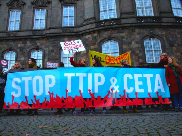 STOP TTIP & CETA. Foto: Per Bergholt Jensen 