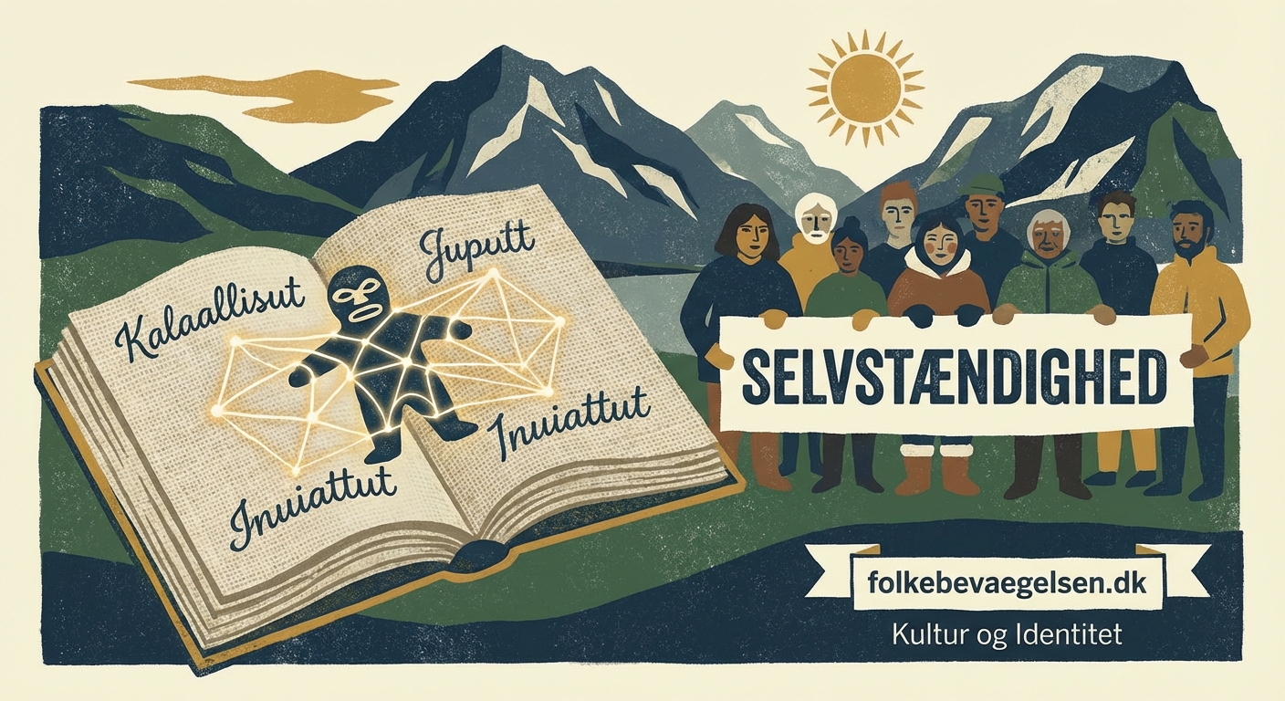 Hvordan grønlandsk sprog styrker kampen for selvstændighed - Illustration 1