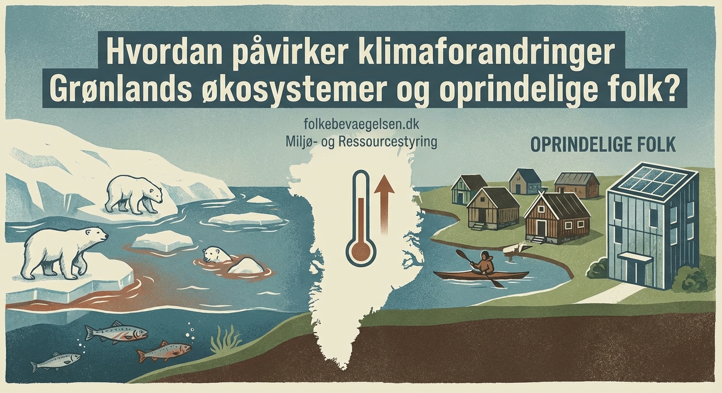 Hvordan påvirker klimaforandringer Grønlands økosystemer og oprindelige folk? - Illustration 1