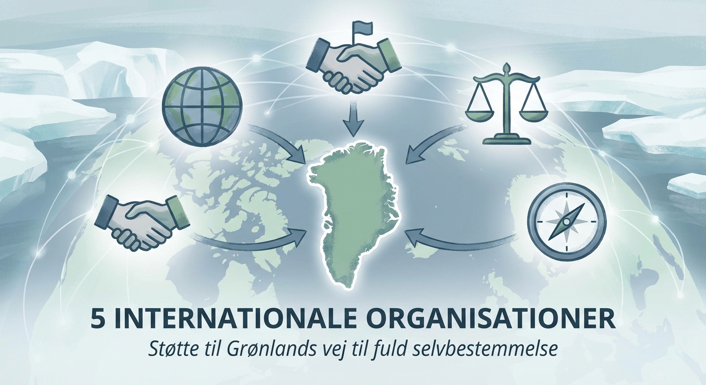 5 internationale organisationer der kan støtte Grønlands vej til fuld selvbestemmelse — 2
