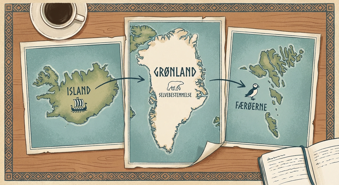 Grønlands vej mod selvbestemmelse: Hvad kan vi lære af Islands og Færøernes historie? - Illustration 1