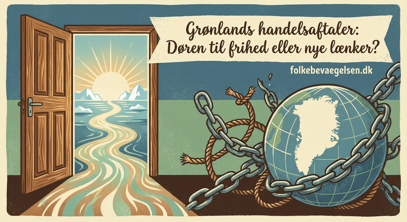 Grønlands handelsaftaler: Døren til frihed eller nye lænker? - Illustration 1