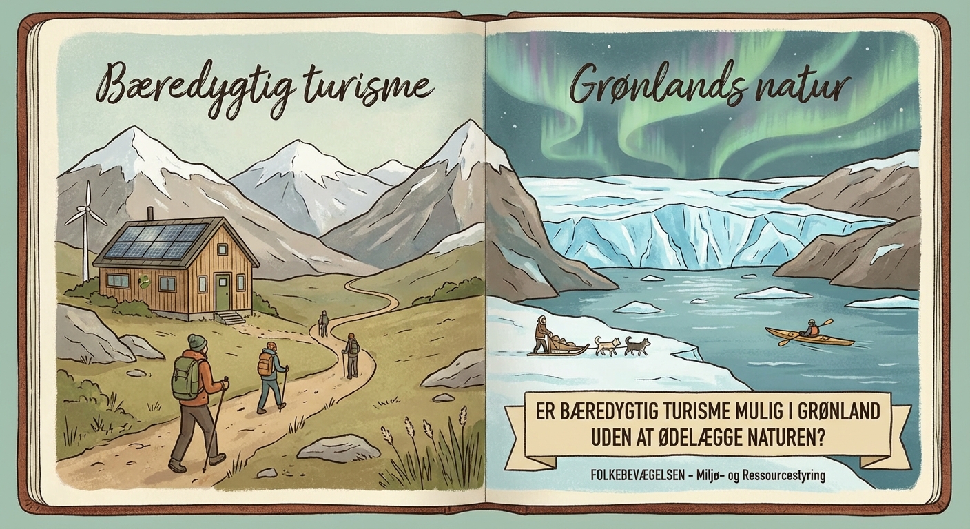 Er bæredygtig turisme mulig i Grønland uden at ødelægge naturen? - Illustration 1