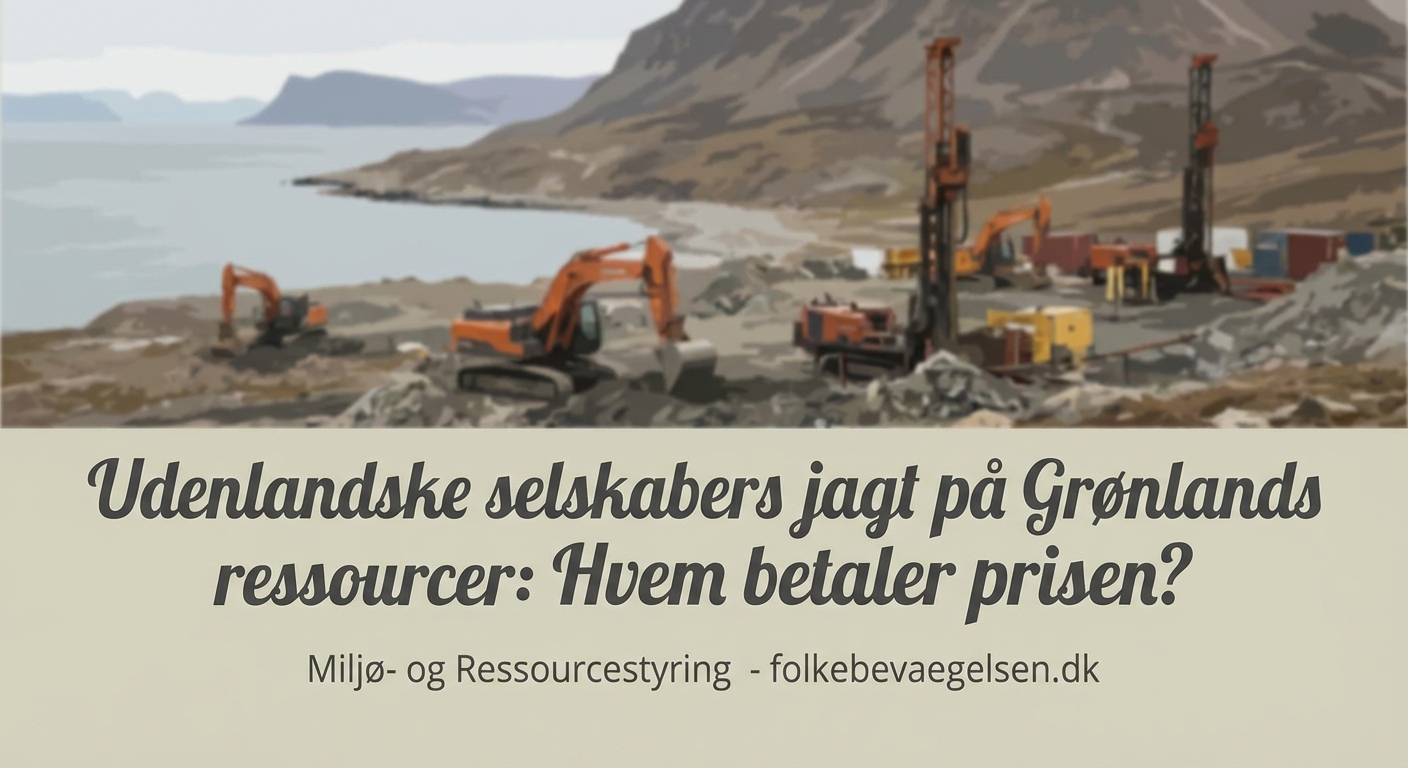 Udenlandske selskabers jagt på Grønlands ressourcer: Hvem betaler prisen? - Illustration 2
