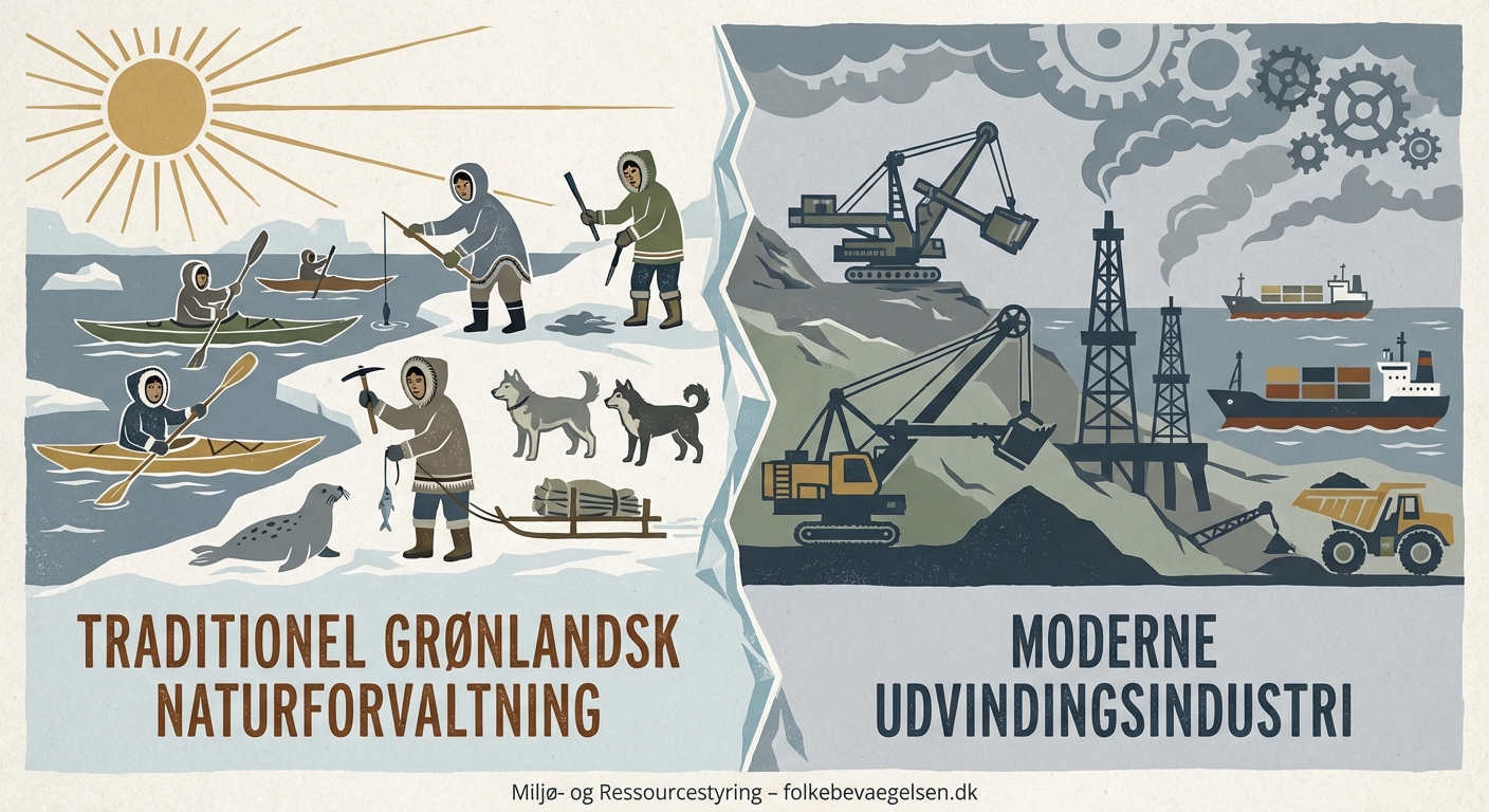 Traditionel grønlandsk naturforvaltning versus moderne udvindingsindustri - Illustration 1
