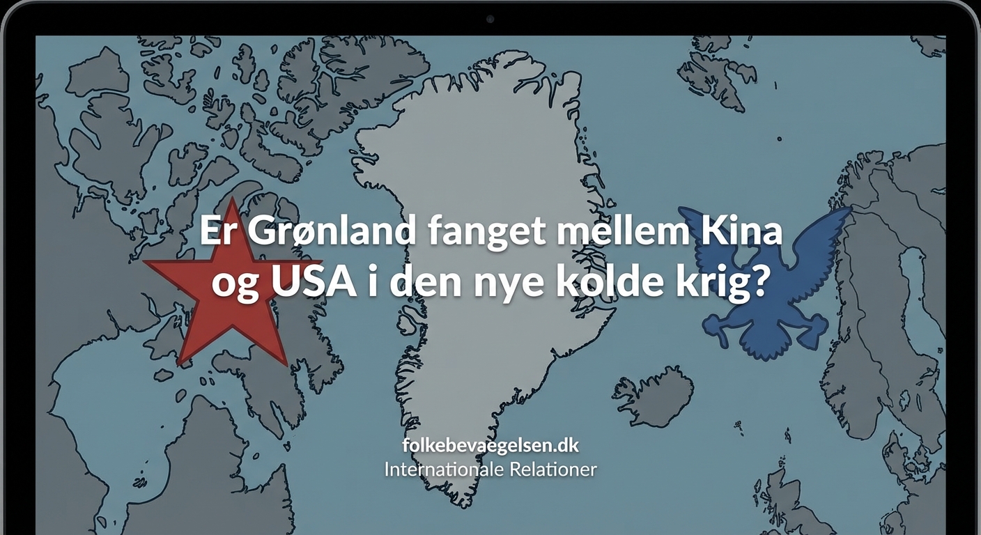 Er Grønland fanget mellem Kina og USA i den nye kolde krig? — 1