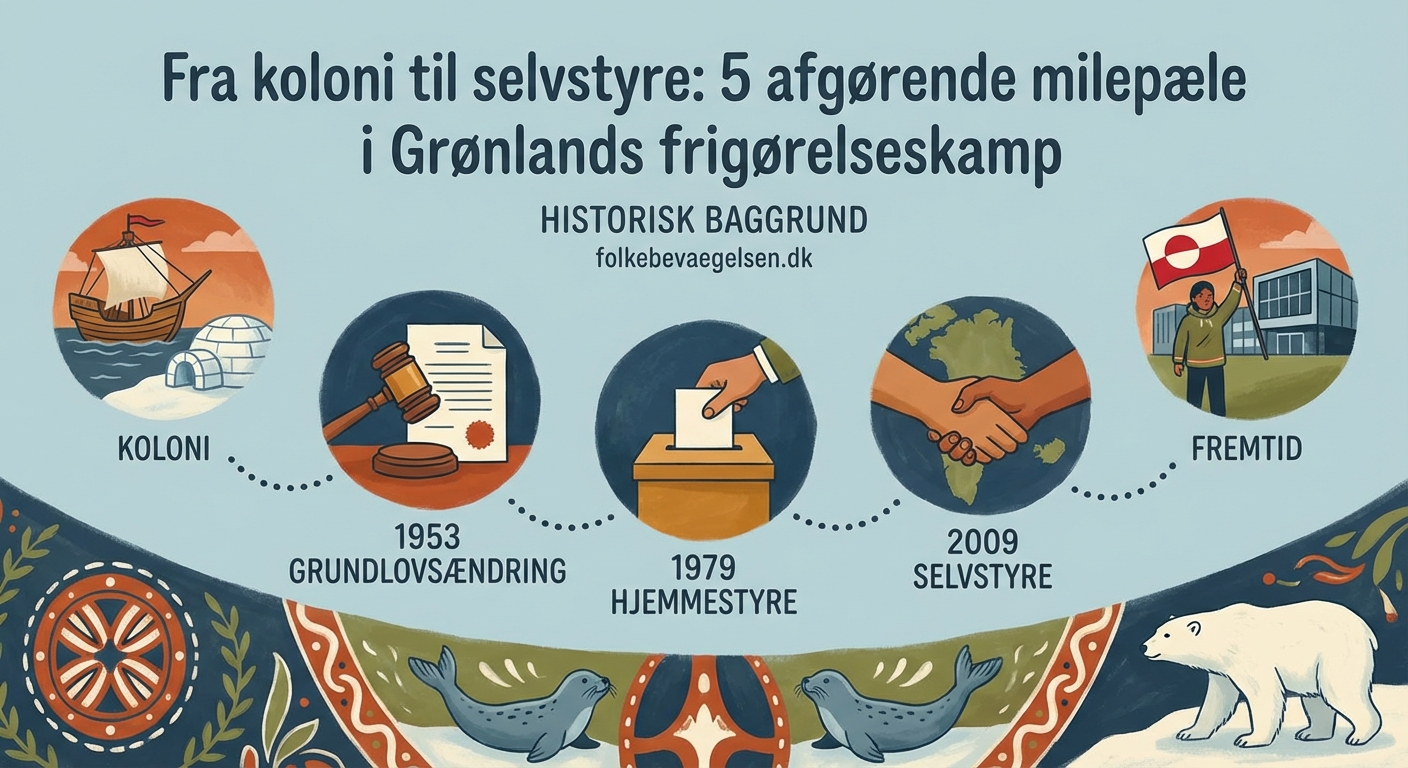 Fra koloni til selvstyre: 5 afgørende milepæle i Grønlands frigørelseskamp — 2