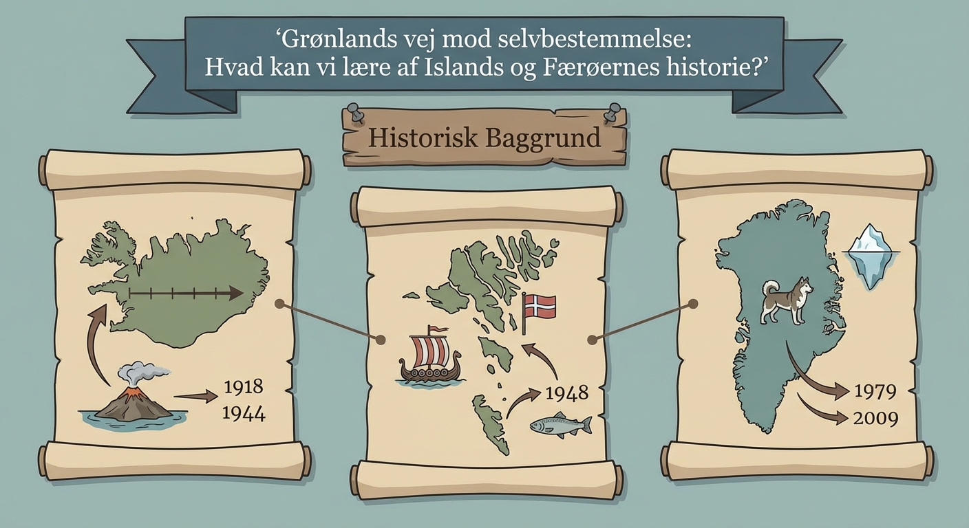 Grønlands vej mod selvbestemmelse: Hvad kan vi lære af Islands og Færøernes historie? — 2
