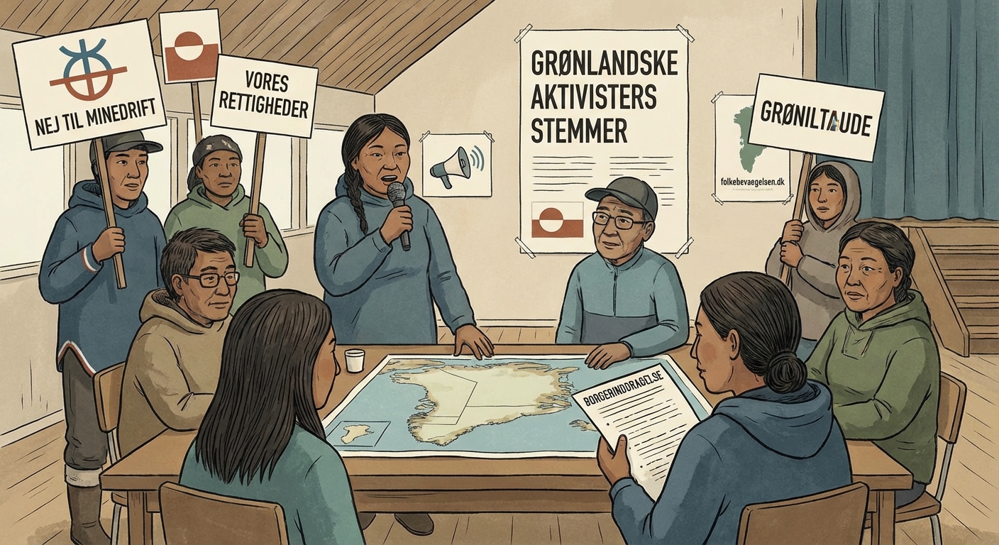Grønlandske aktivisters stemmer: Fem inspirerende historier om modstand mod fremmed indblanding - Illustration 1