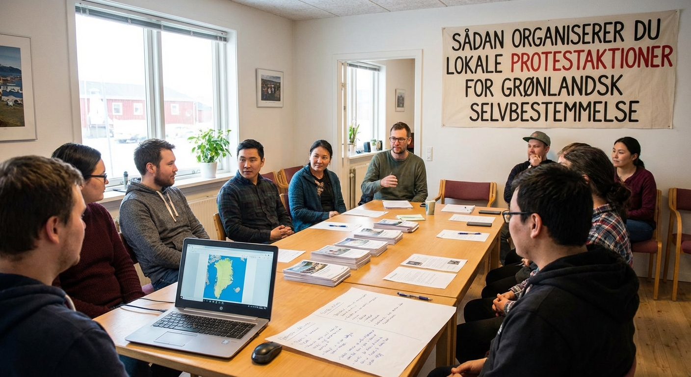 Sådan organiserer du lokale protestaktioner for grønlandsk selvbestemmelse — 1