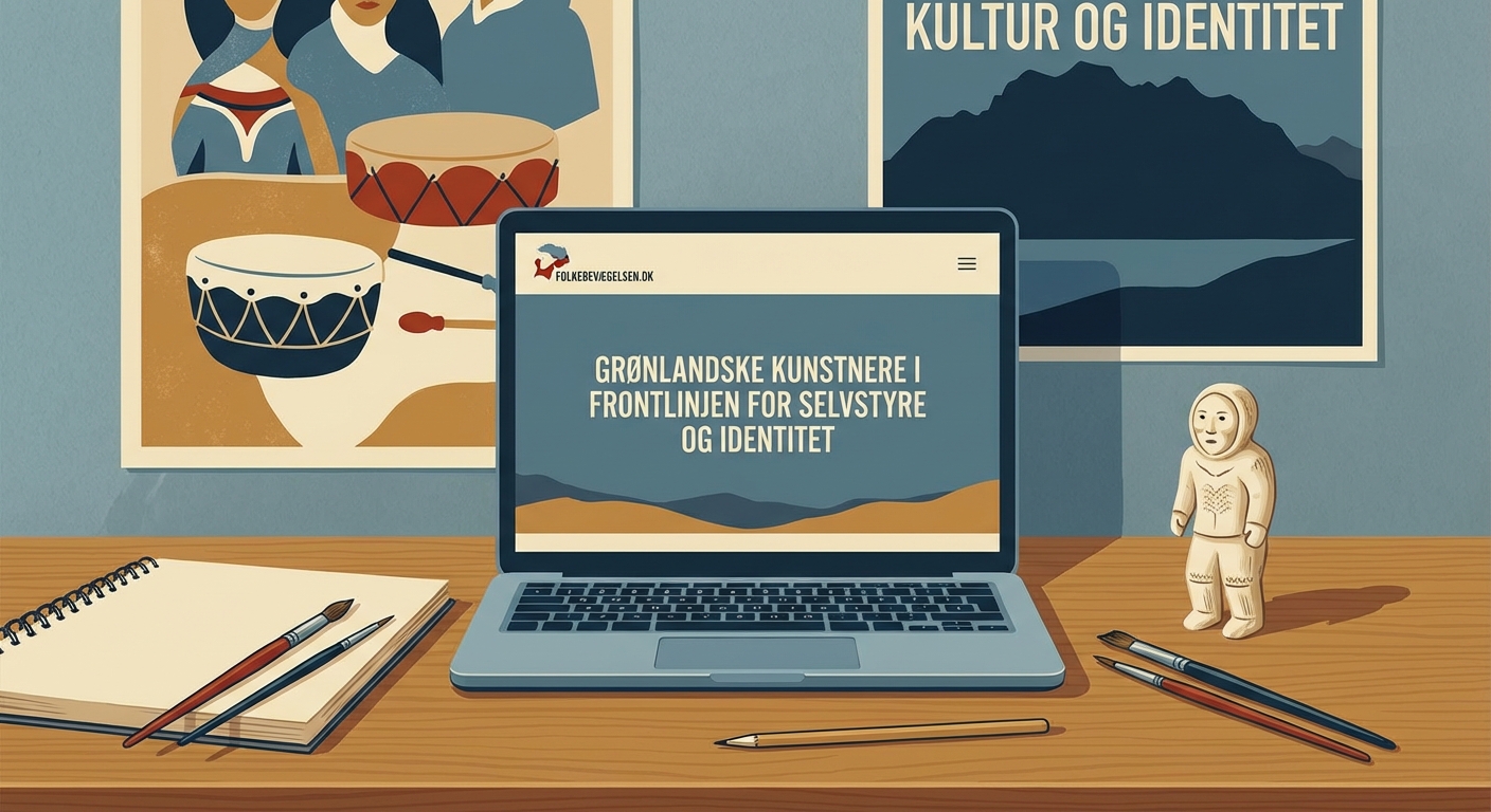 Grønlandske kunstnere i frontlinjen for selvstyre og identitet - Illustration 1