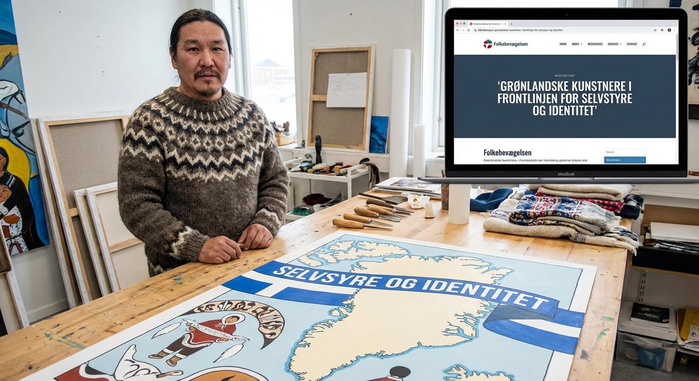 Grønlandske kunstnere i frontlinjen for selvstyre og identitet - Illustration 3
