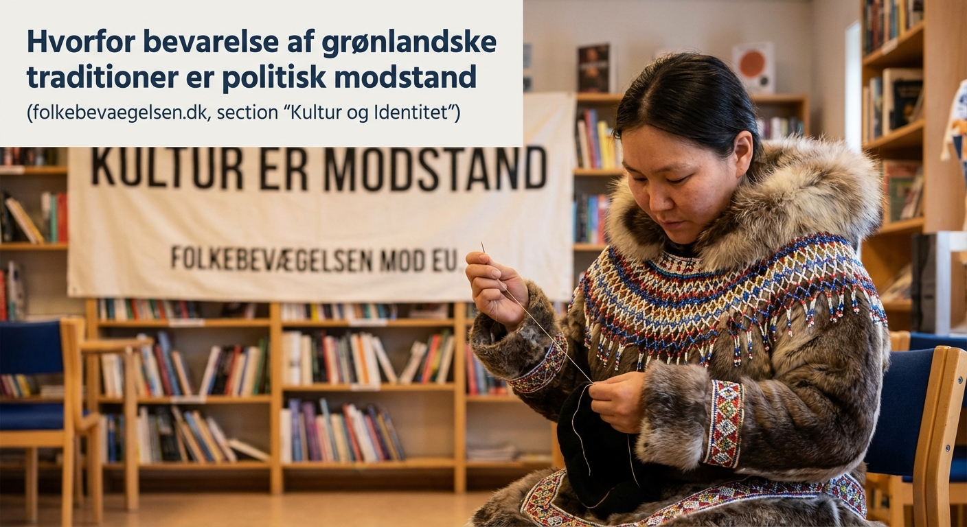 Hvorfor bevarelse af grønlandske traditioner er politisk modstand - Illustration 1