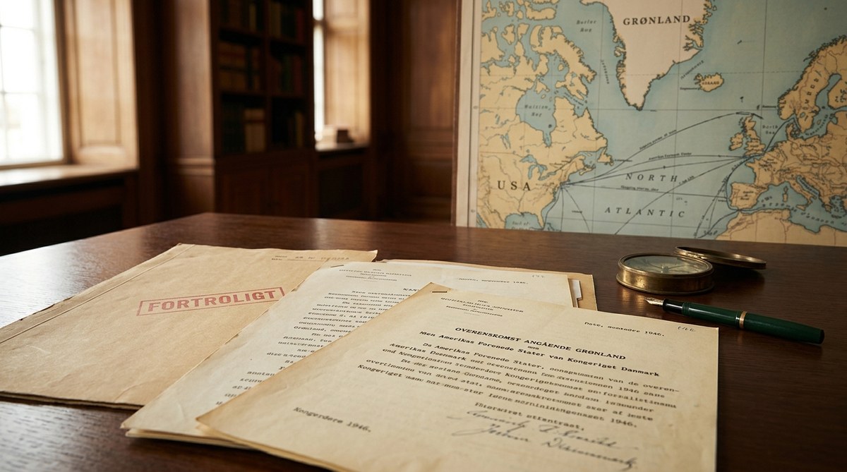Da Danmark solgte Grønland til USA – de hemmelige forhandlinger fra 1946