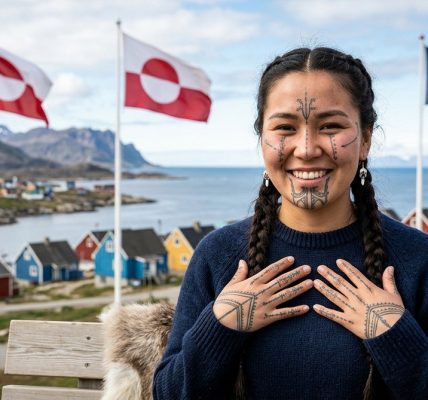 Hvordan inuit-tatoveringer genoplives som symbol på grønlandsk suverænitet
