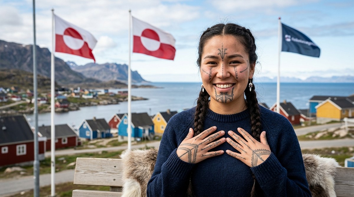 Hvordan inuit-tatoveringer genoplives som symbol på grønlandsk suverænitet