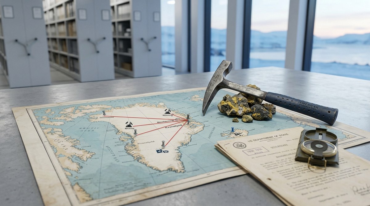 Hvordan opdagelsen af uran i 1950'erne ændrede USA's syn på Grønland